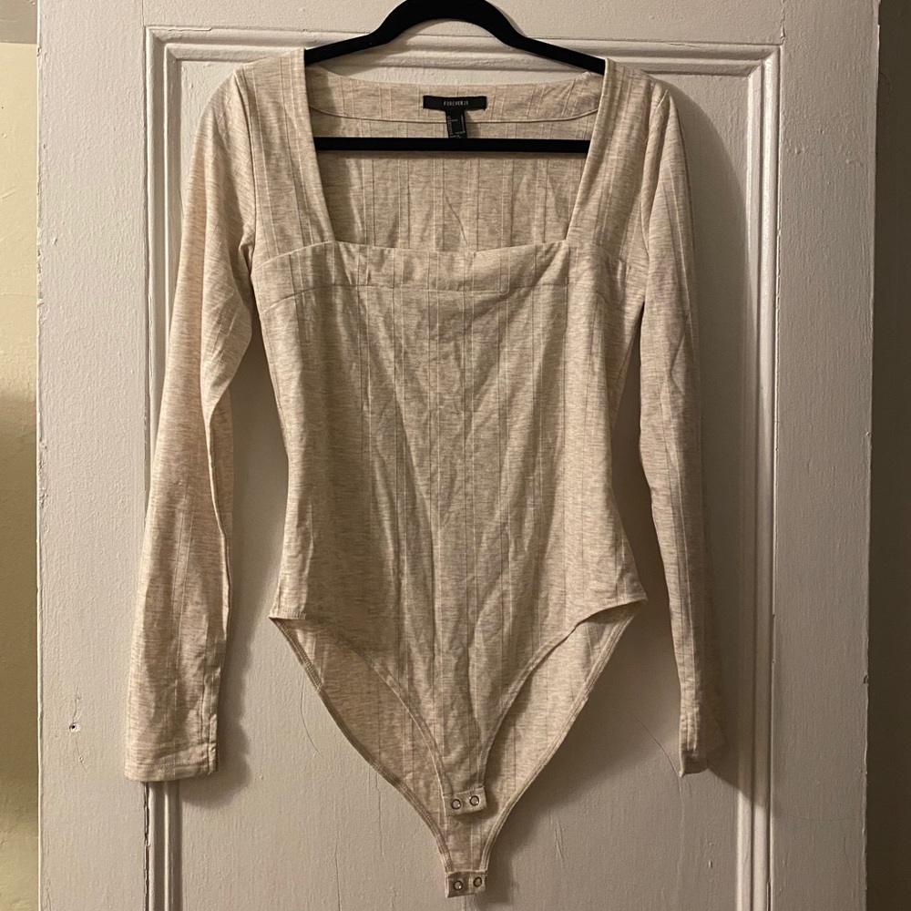 Cream Bodysuit